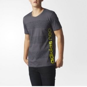 Adidas Neo striped t-shirt-sz.Medium